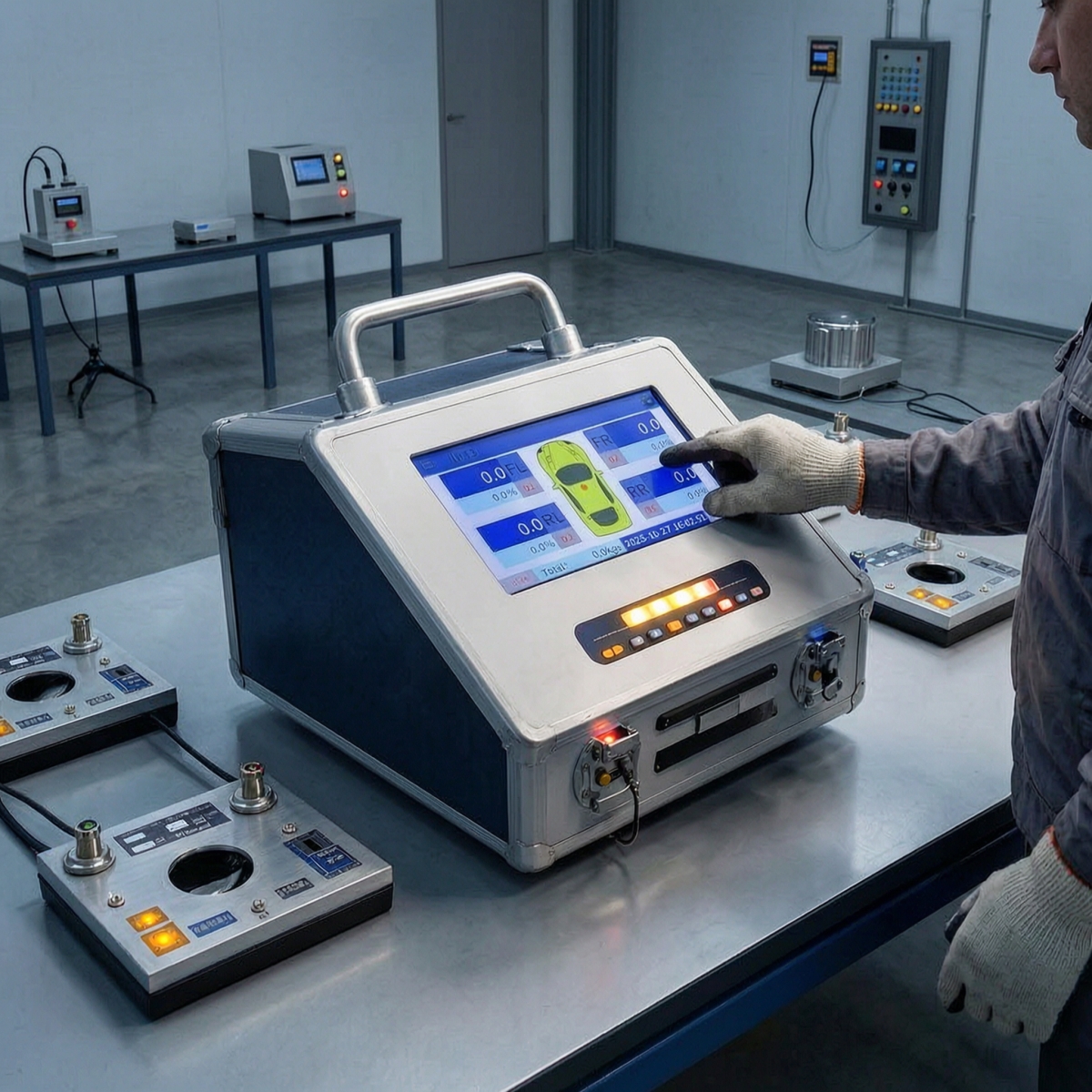 Multi-Channel Indicator, Pressure Instrument and Force Gauge