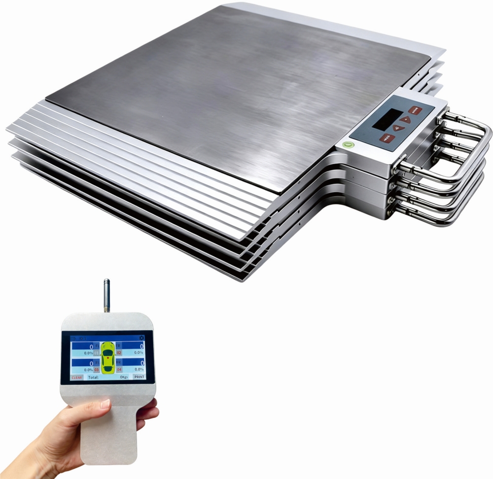 Ultra-Thin Wireless Vehicle Weighing Pad Solution